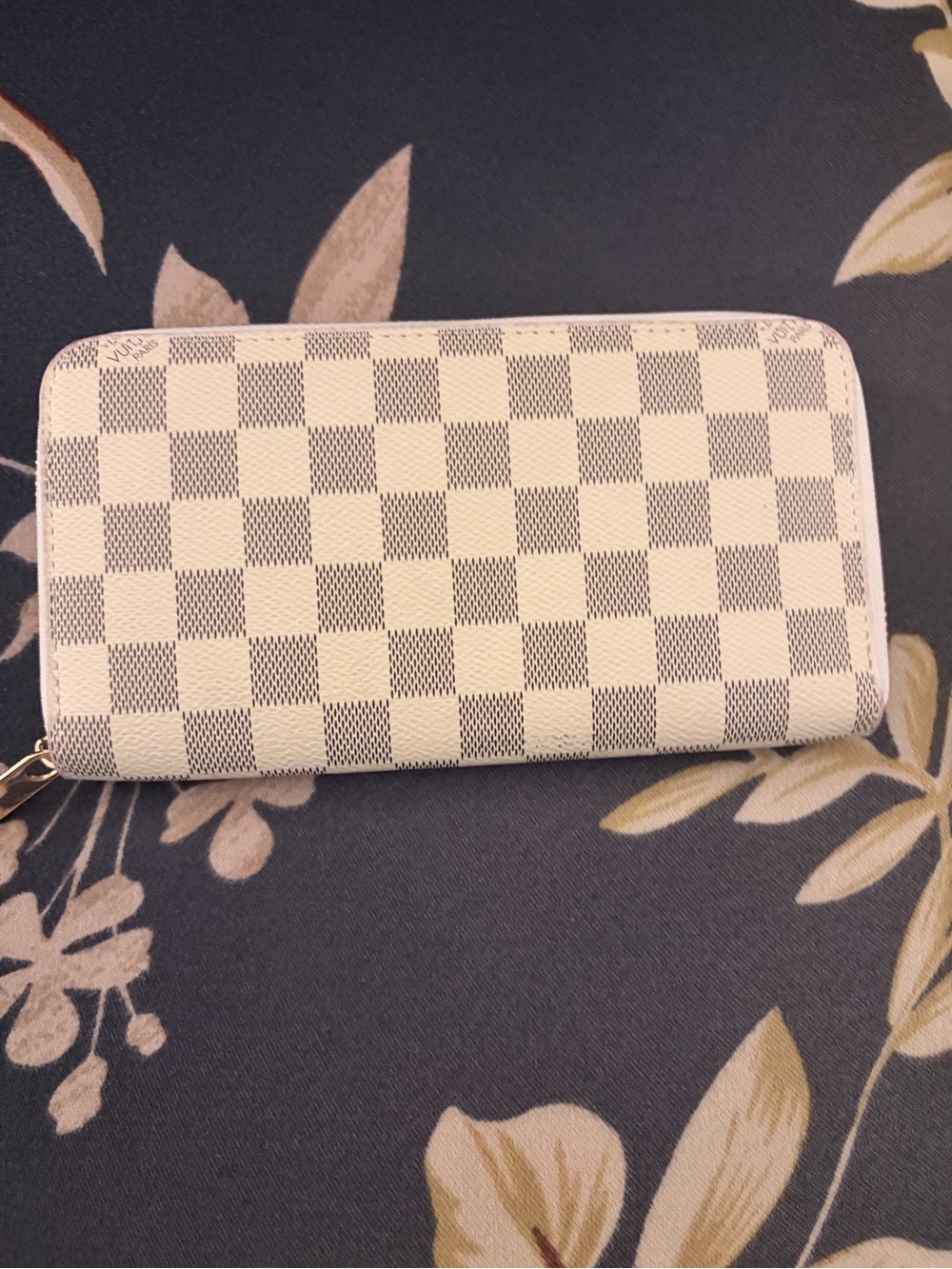 Faux designer wallet